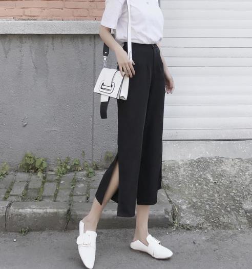 腿粗的MM今年只选择显瘦又洋气的阔腿裤