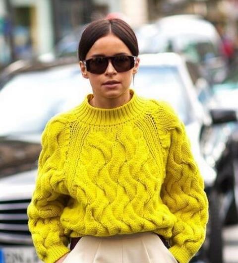 2018开春流行第一击：廓形大毛衣推荐（图）