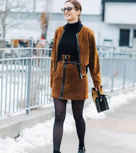 冬季如何穿搭半身裙：5款半身裙搭配让你更优雅