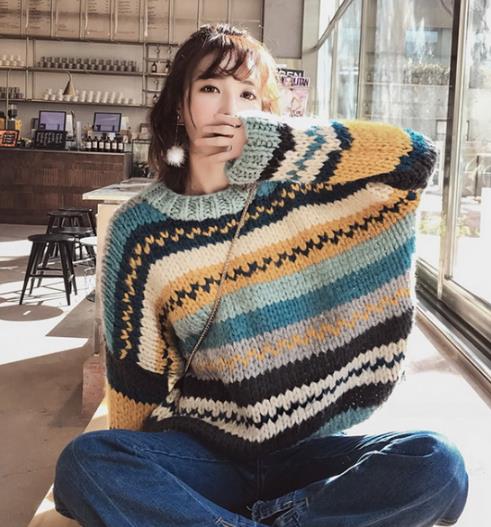 毛衣不同领型 适合不同脸型（图）