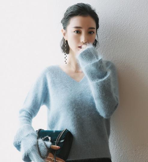 毛衣不同领型 适合不同脸型（图）