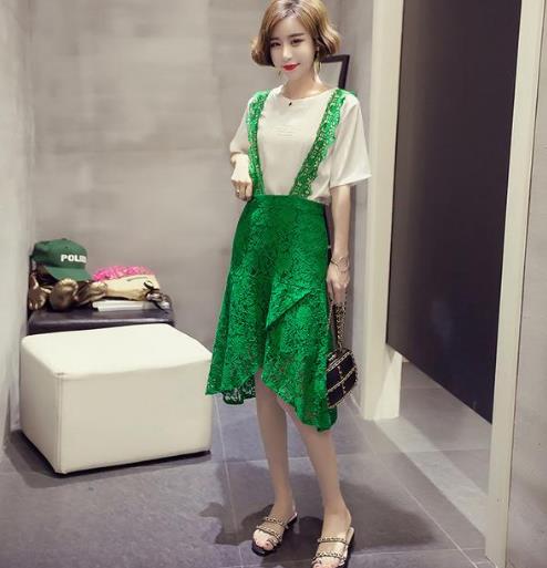 腿短的女生要穿这样的套装裙：凸显大长腿