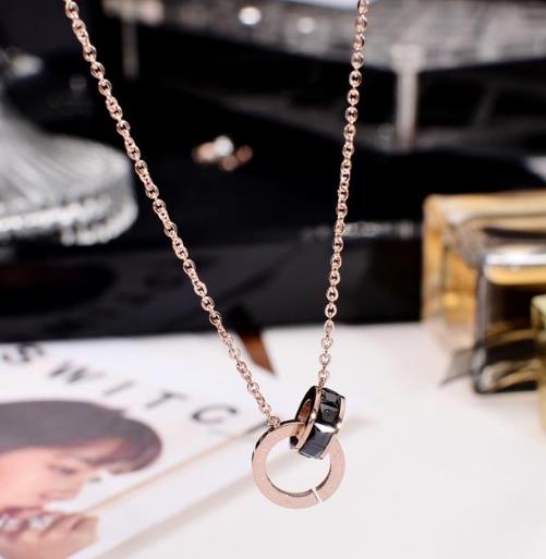韩流明星的最爱 韩版玫瑰金短款项链推荐（图）