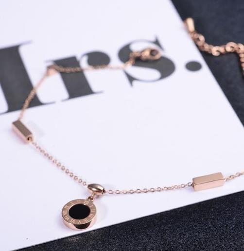 韩流明星的最爱 韩版玫瑰金短款项链推荐（图）