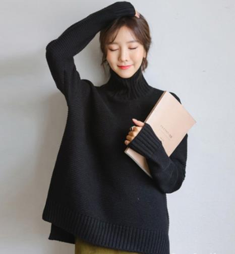 显瘦显气质的高领针织衫搭配推荐（图）