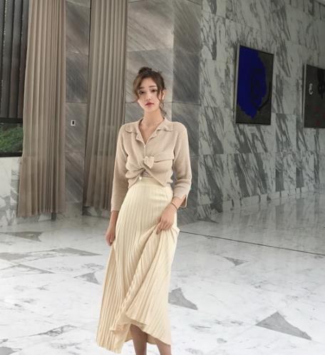 帅气又不失优雅的半身裙搭配分享（图）