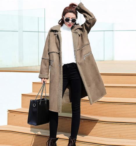 明星都爱穿的羊羔绒外套 时髦显瘦（图）