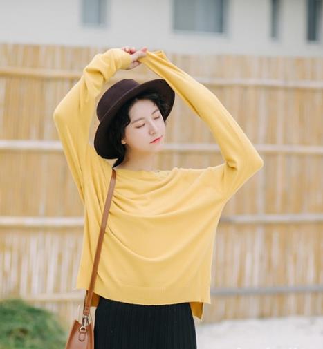 无毛衣不春天 性感优雅一字领毛衣推荐（图）