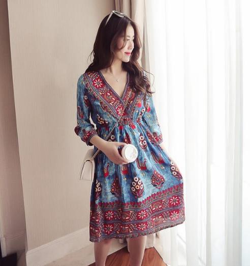 今年最火爆超美的民族风连衣裙搭配精选（图）