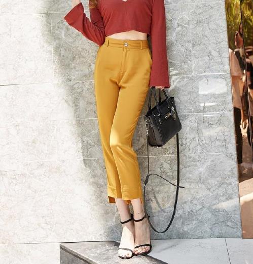 适合微胖女人穿的裤子 时髦遮肉又有女人味