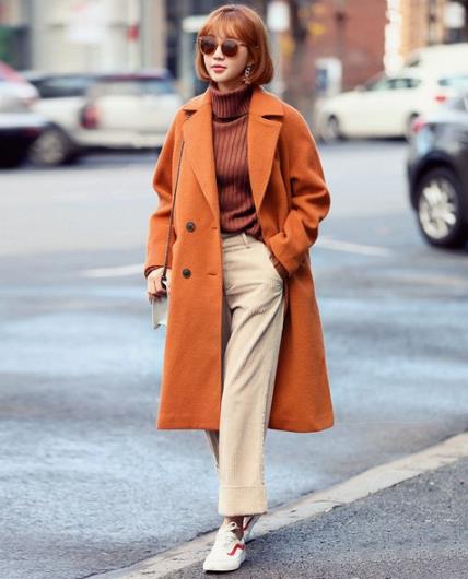 今年早春时尚趋势：焦糖色风衣搭配示范（图）