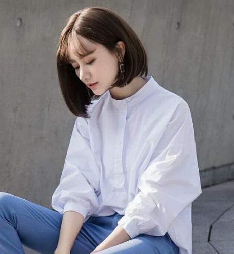 衬衫花样百出 灯笼袖衬衫搭配示范（图）