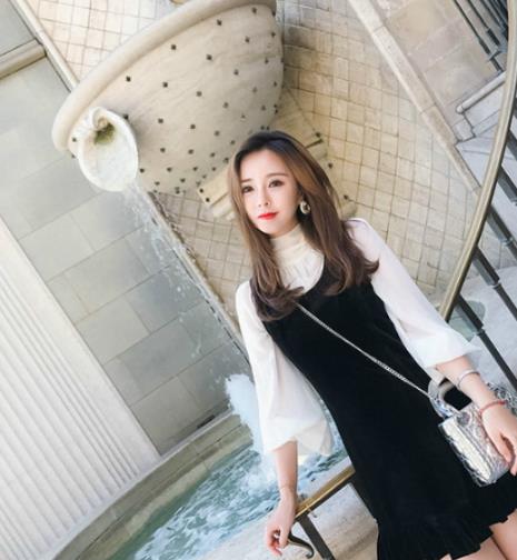 小高跟搭配连衣裙 早春的正确打开方式（图）