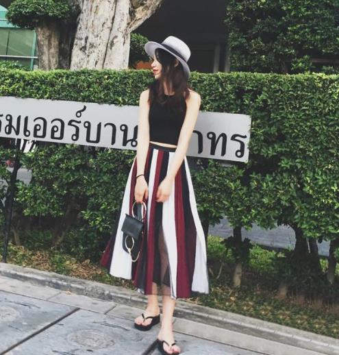 换季必备 明星们穿的都是仙气长纱裙（图）