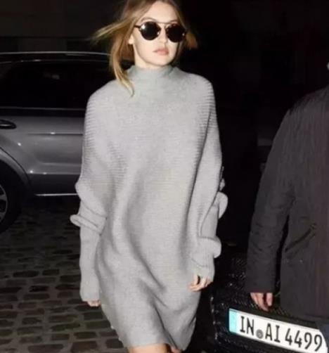 宽松毛衣的多种搭配 遮肉显瘦毛衣推荐（图）