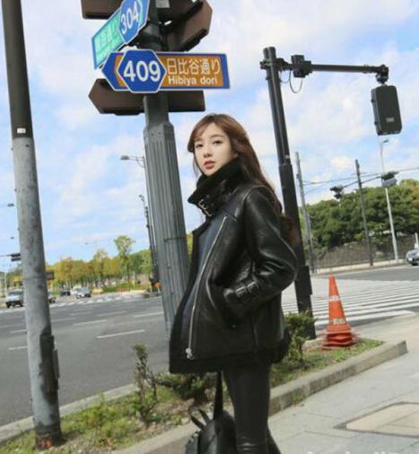 皮衣是春季衣橱里必不可少的凹造型利器（图）