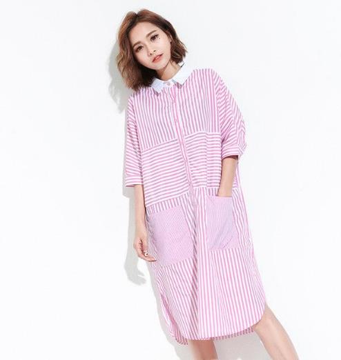 今夏最流行长袖衬衫裙 彰显知性优雅(图) 今夏最流行长袖衬衫裙 彰显知性优雅(图)