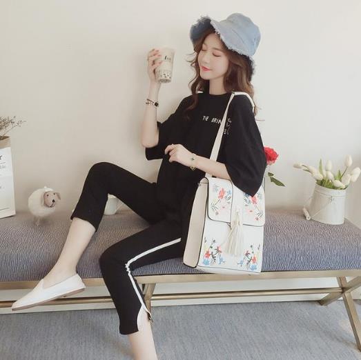 这5款喇叭袖阔腿裤套装时髦显瘦显气质（图）