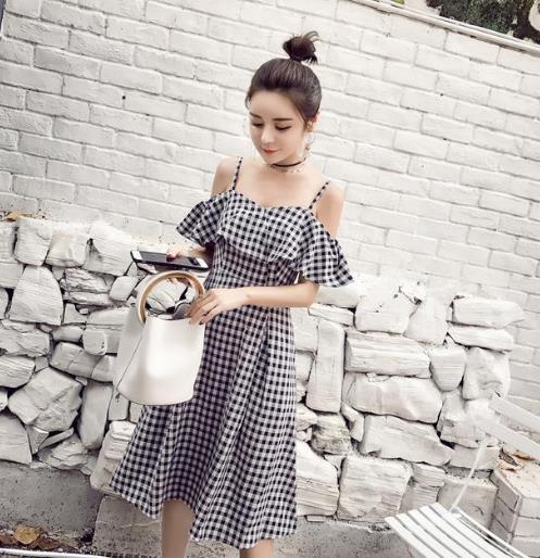 唐嫣同款连衣裙女神范十足 照着买绝对不会错