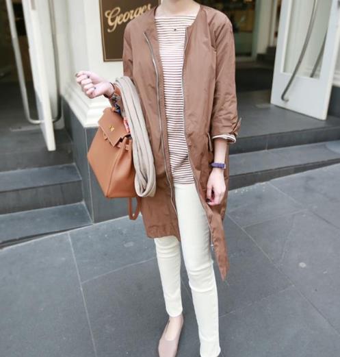 适合胖MM的5款大码显瘦风衣推荐（图）