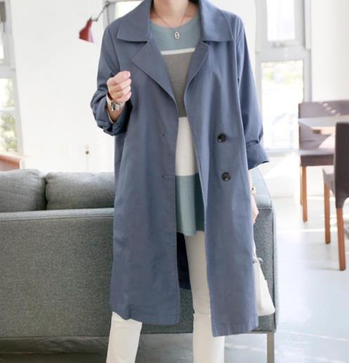 适合胖MM的5款大码显瘦风衣推荐（图）