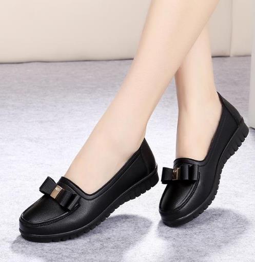 春季新款妈妈单鞋已上市 时尚洋气又百搭