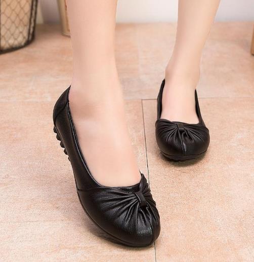 春季新款妈妈单鞋已上市 时尚洋气又百搭