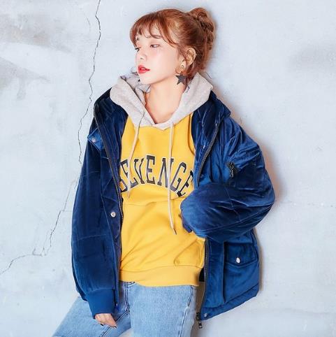 矮个子女生怎么穿衣显瘦显高 短款棉袄搭配示范