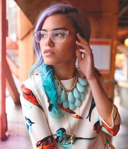 人见人爱多彩发色 时尚感爆棚（图）