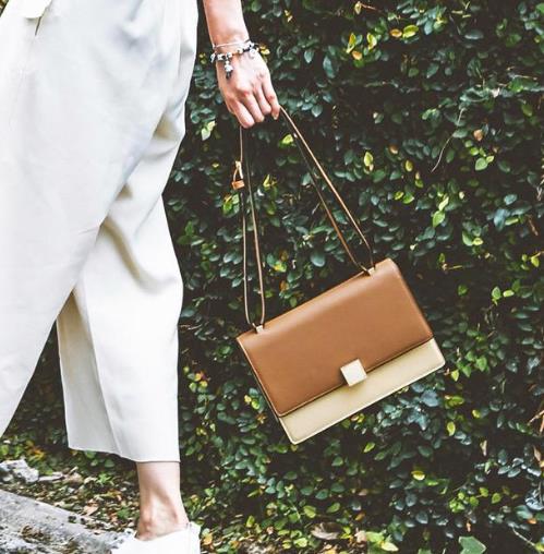 2018春季新款牛皮双肩包 时尚耍酷两不误