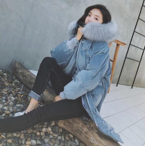 过冬就选金丝绒棉服 彰显知性韵味（图）