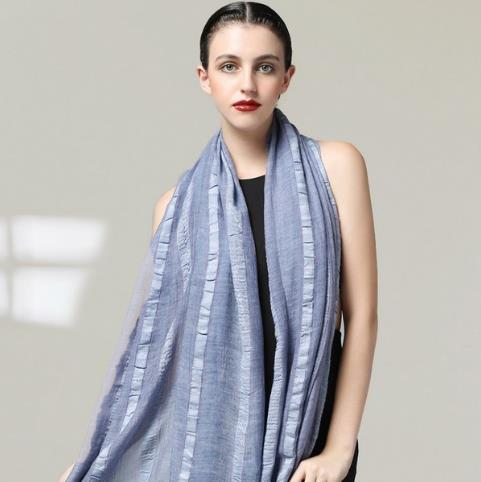 什么样的气质配什么样的围巾：围巾搭配示范（图）