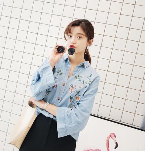 春季出门必备的时髦衬衫 百搭显瘦又减龄