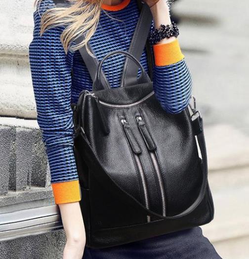 众明星热爱的真皮双肩包来袭 减龄显气质(图) 众明星热爱的真皮双肩包来袭 减龄显气质(图)