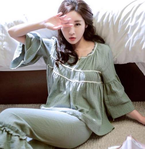 2018春款纯棉公主风睡衣推荐精选（图）