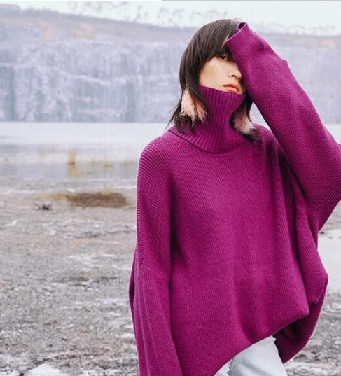 2018开春流行大毛衣 给人耳目一新的视觉效果 2018开春流行大毛衣 给人耳目一新的视觉效果