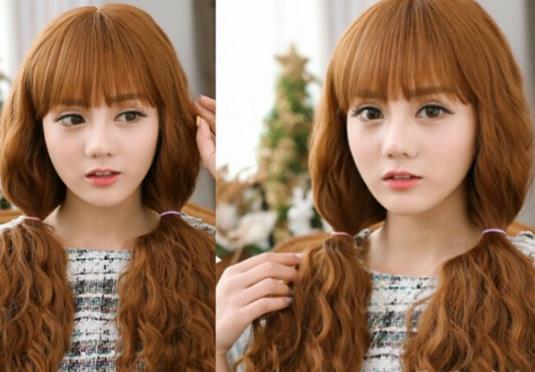 6款韩式长发蛋卷烫发型让你一直美下去（图）
