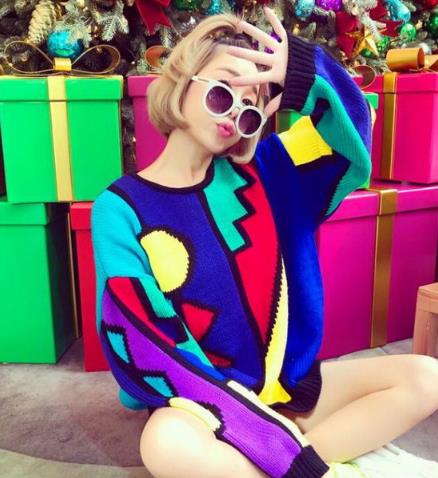 针织衫搭配 穿出冬日真滋味（图）