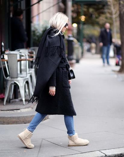 今冬雪地靴有哪些时髦的穿法（图）