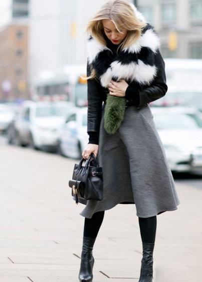 冬季围巾搭配技巧 保暖又时尚围巾搭配精选（图）