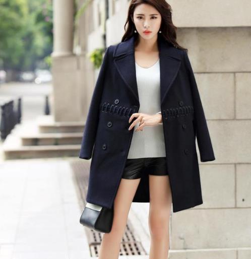 明星同款毛呢外套：气质十足（图）