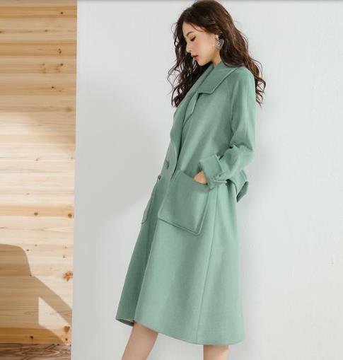 明星同款毛呢外套：气质十足（图）