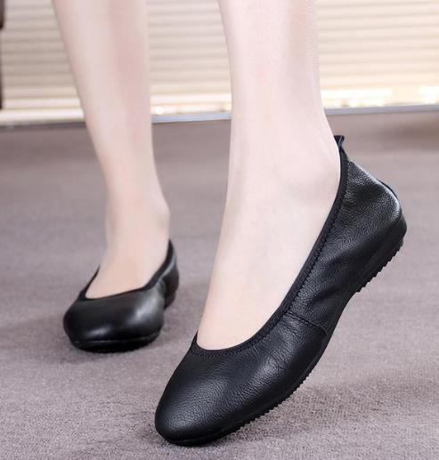 平底鞋要这样搭配才最显腿长 还更有气质