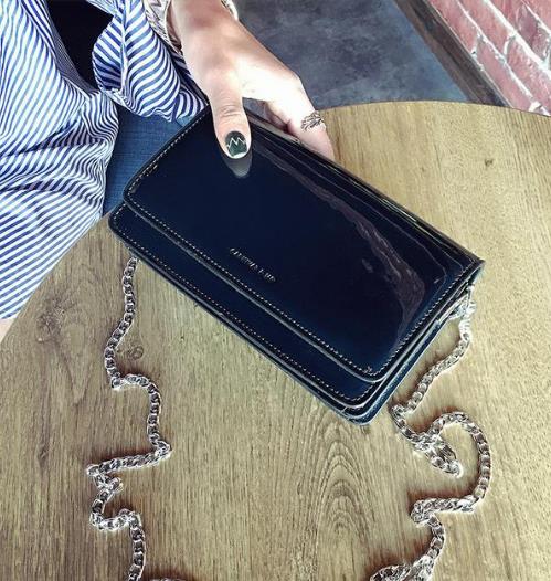 想时髦 怎么不来一款这样的链条小方包呢