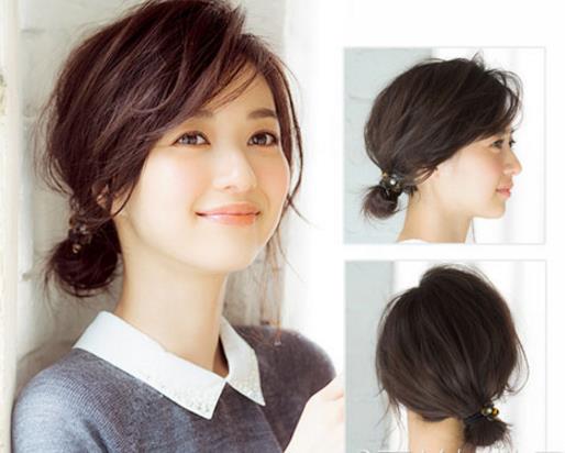 头发怎么扎才简单好看 配上小发饰可以更美