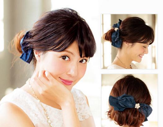 头发怎么扎才简单好看 配上小发饰可以更美