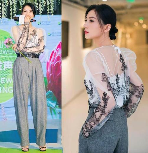 早春就穿高圆圆同款套装 让你吸晴全场（图）