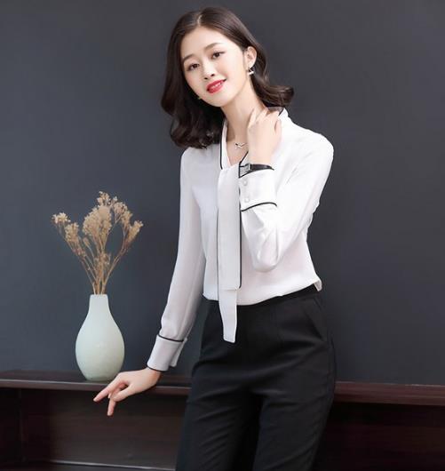 春款百搭白衬衫的多种搭配：显白有气质（图）