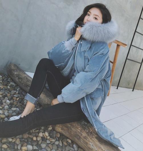 冬季金丝绒连帽棉衣走一拨 实在不可错过(图) 冬季金丝绒连帽棉衣走一拨 实在不可错过(图)