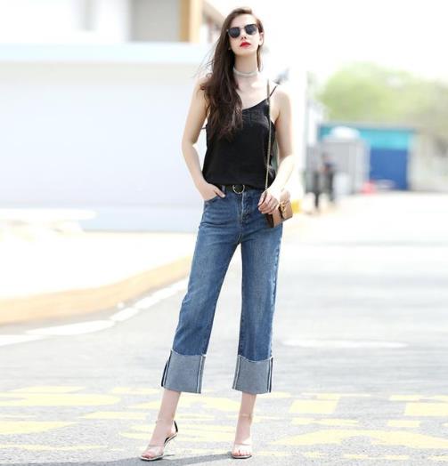 想穿出大长腿 你就缺一条百褶阔腿裤（图）